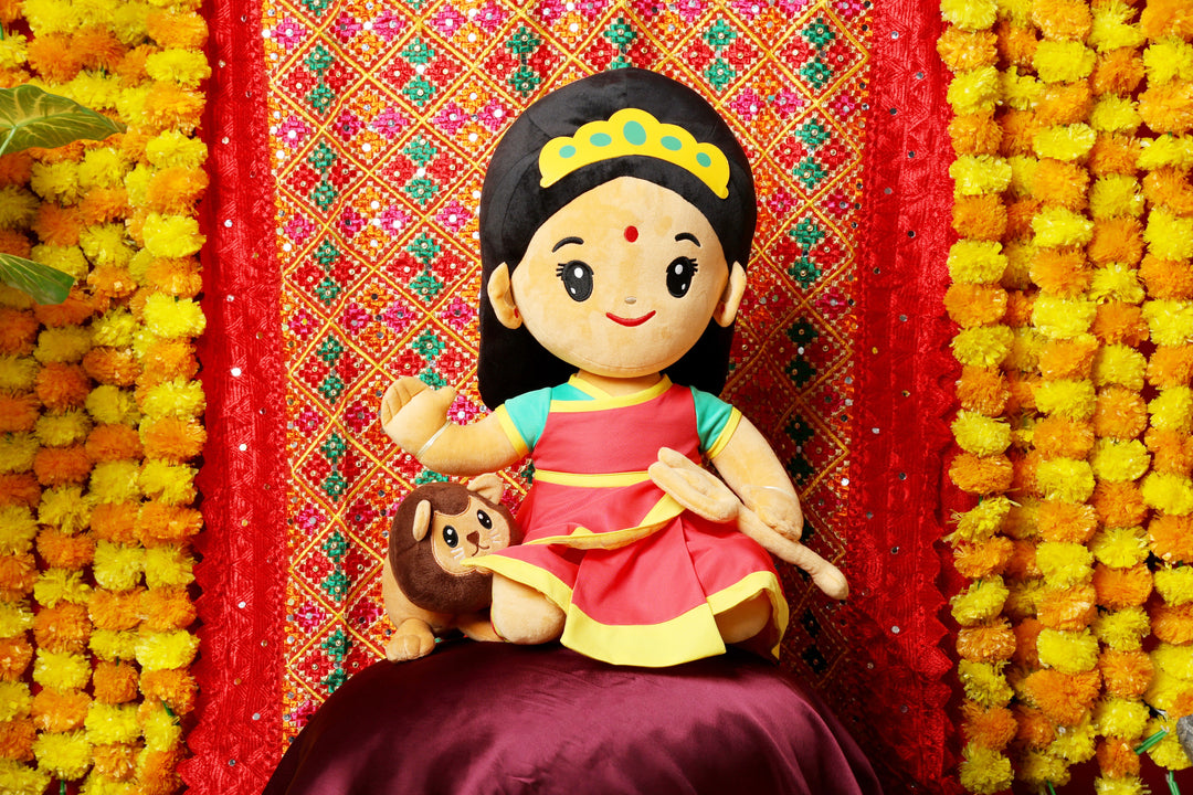 Durga Devi Large (22 inch) Huggable Plush Toy