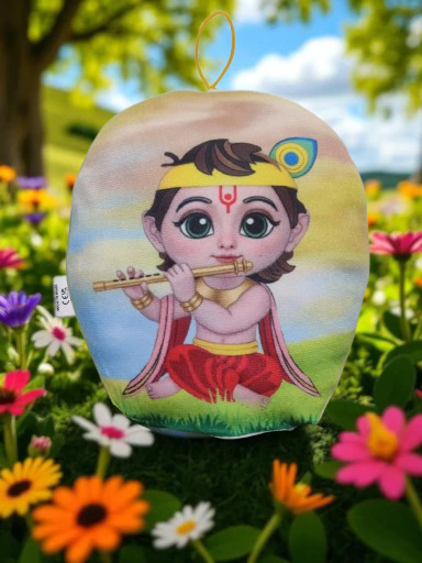 Baby Krishna Mantra Singing Pillow Plushie