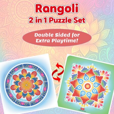 Rangoli 2 in 1 Puzzle Set