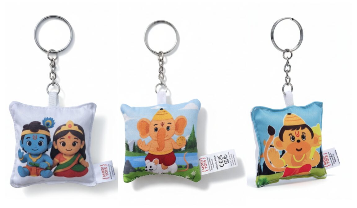 Modi Toys keychain combo set of 3 – best toy in India and unique cultural gift in India