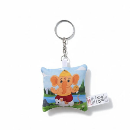 Ganesha Plush Keychain