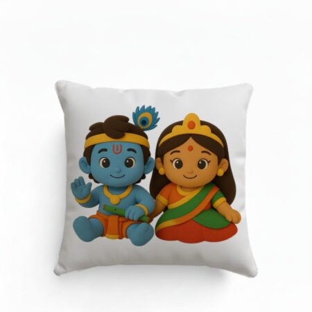 Radha Krishna pillow plush